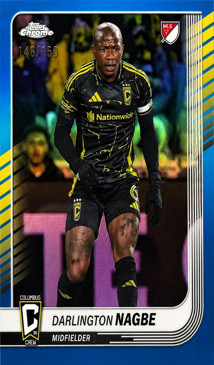2025 Darlington Nagbe [Blue Refractor] #123