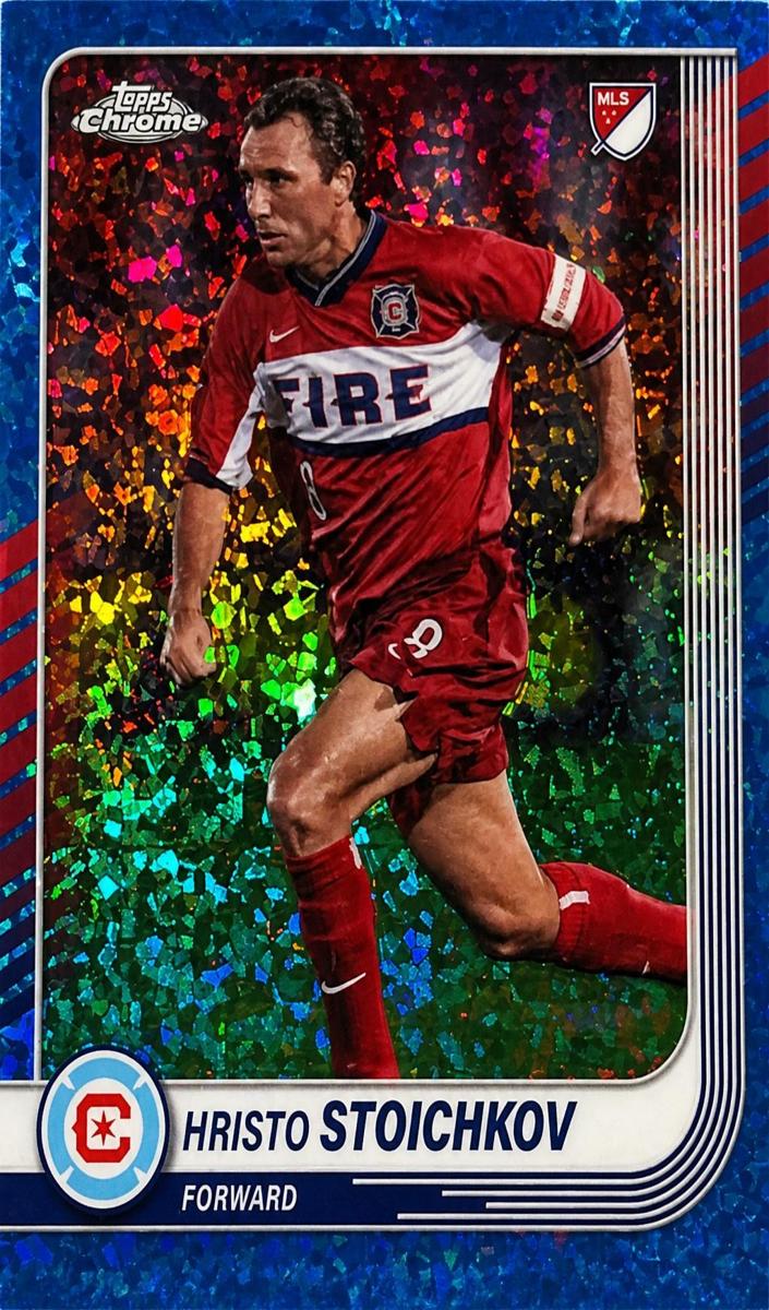 2025 Hristo Stoichkov [Blue Refractor] #84