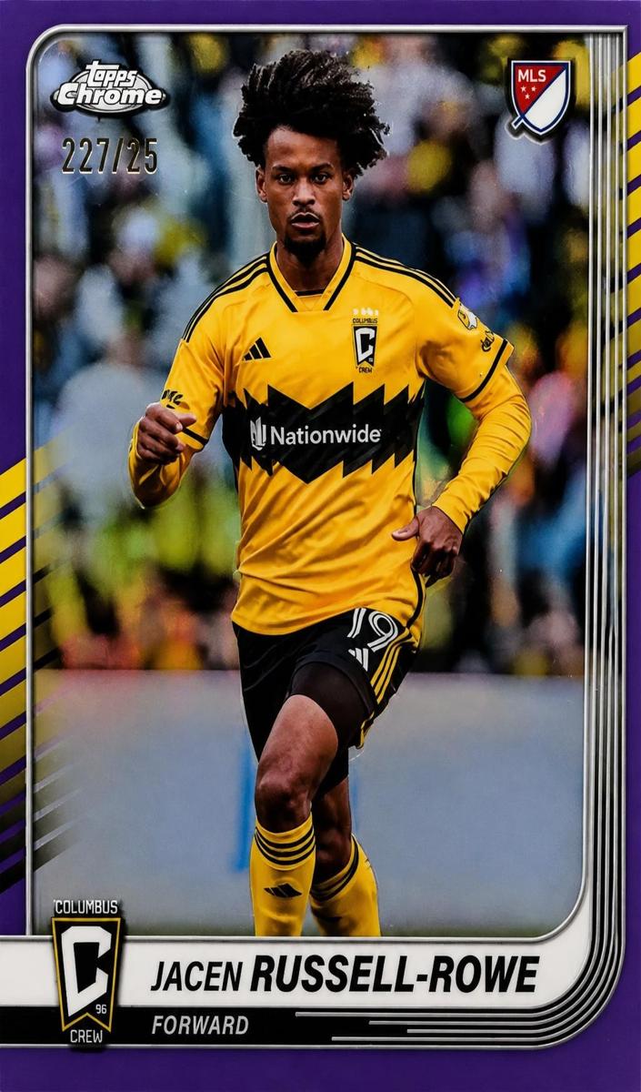 2025 Jacen Russell-Rowe [Purple Refractor] #25