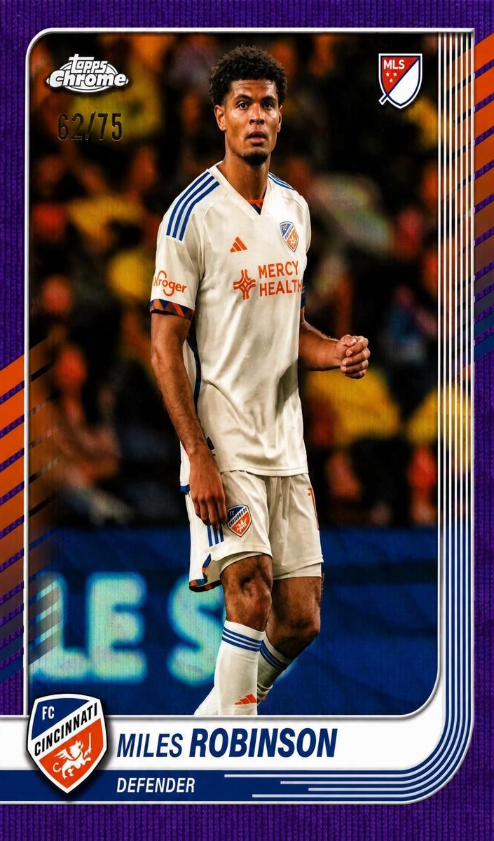 2025 Miles Robinson [Purple Wave Refractor] #173