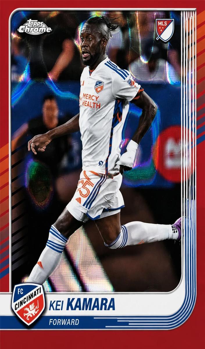 2025 Kei Kamara [Red Lava Refractor] #102