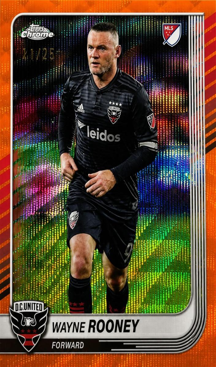 2025 Wayne Rooney [Orange Wave Refractor] #35