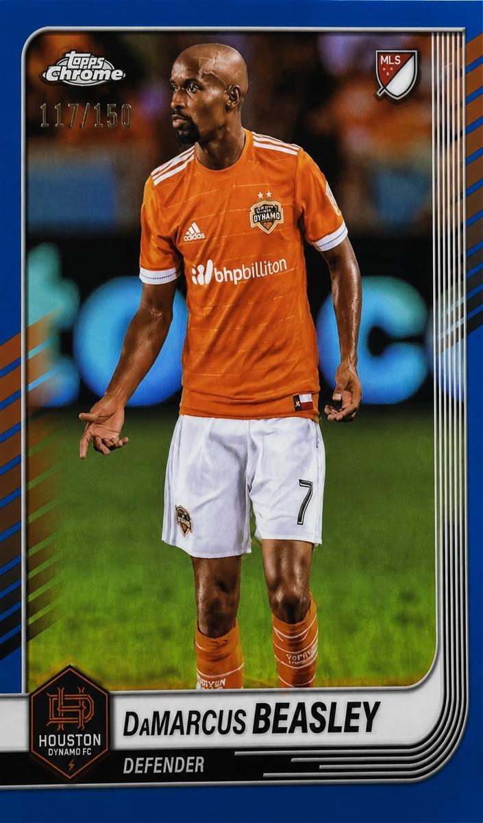 2025 DaMarcus Beasley [Blue Refractor] #122