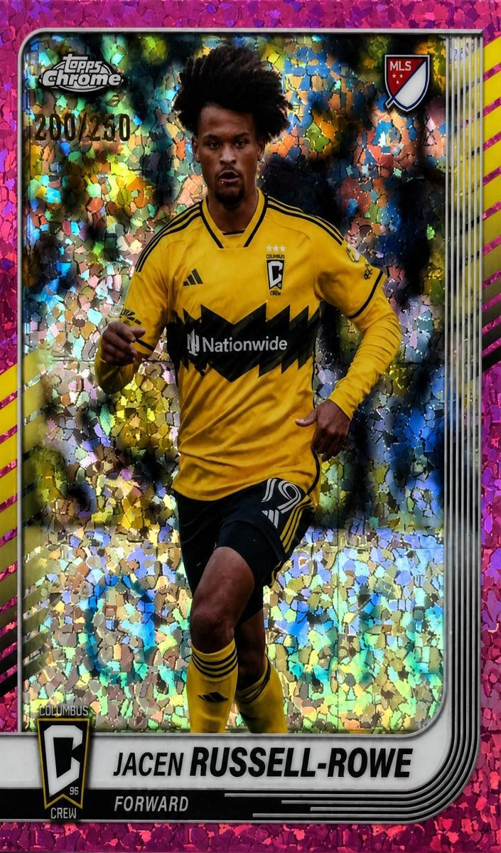 2025 Jacen Russell-Rowe [Pink Mini-Diamonds Refractor] #25