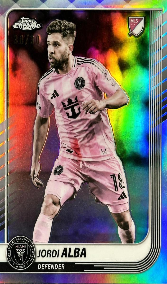 2025 Jordi Alba [Pearl Refractor] #41
