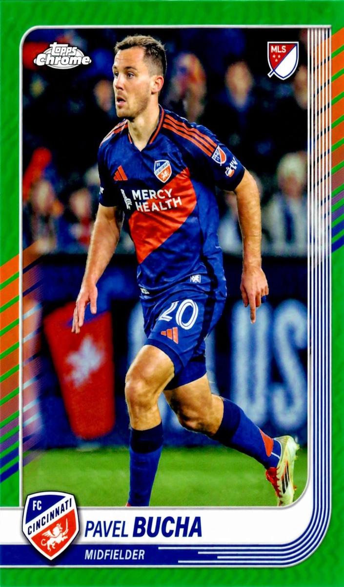 2025 Pavel Bucha [Green Refractor] #21