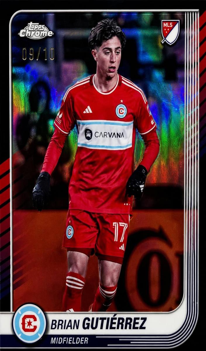 2025 Brian Gutierrez [Black Refractor] #89