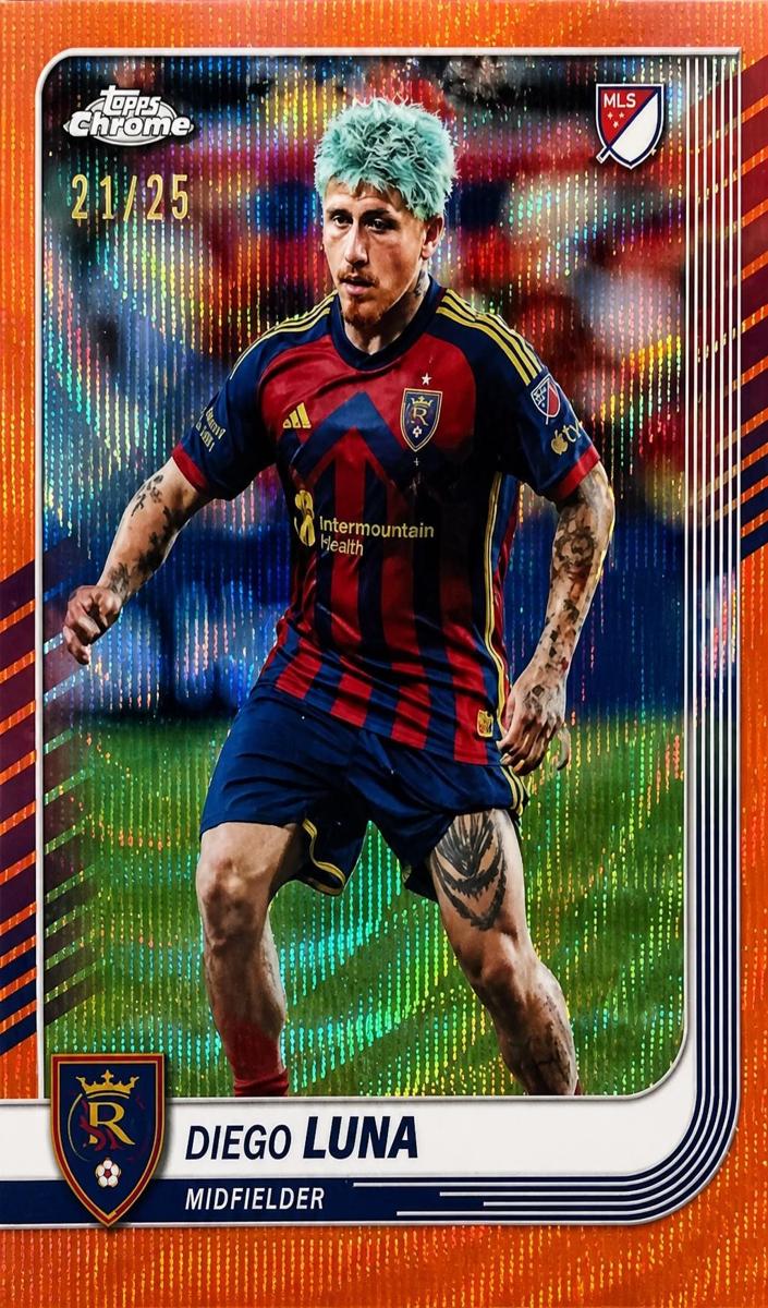 2025 Diego Luna [Orange Wave Refractor] #149