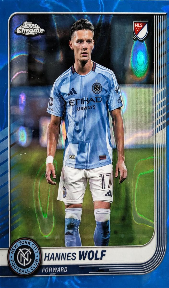 2025 Hannes Wolf [Blue Lava Refractor] #98