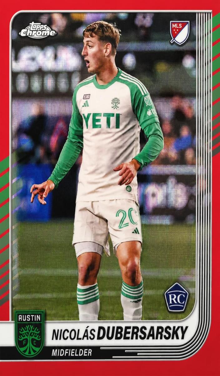 2025 Nicolas Dubersarsky [Red Lava Refractor] #66