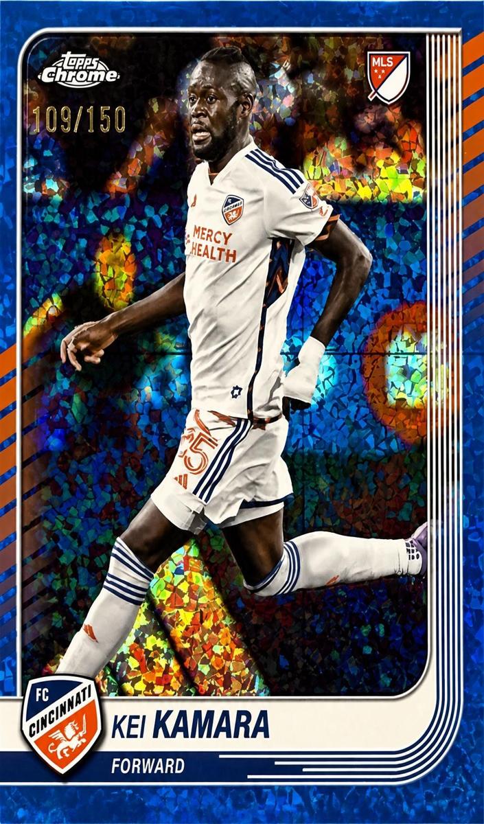 2025 Kei Kamara [Blue Mini-Diamonds Refractor] #102