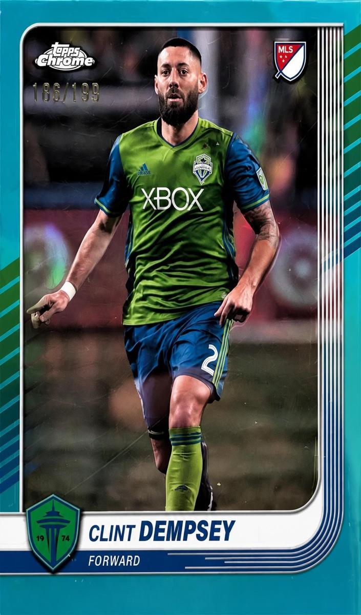 2025 Clint Dempsey [Aqua Refractor] #150