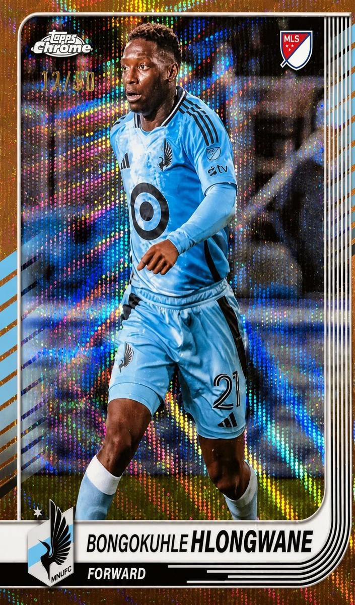 2025 Bongokuhle Hlongwane [Gold Wave Refractor] #58