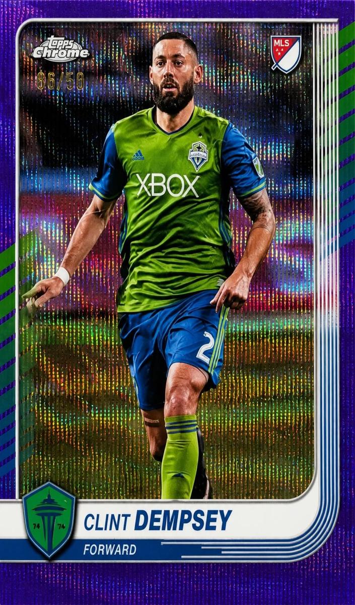 2025 Clint Dempsey [Purple Wave Refractor] #150