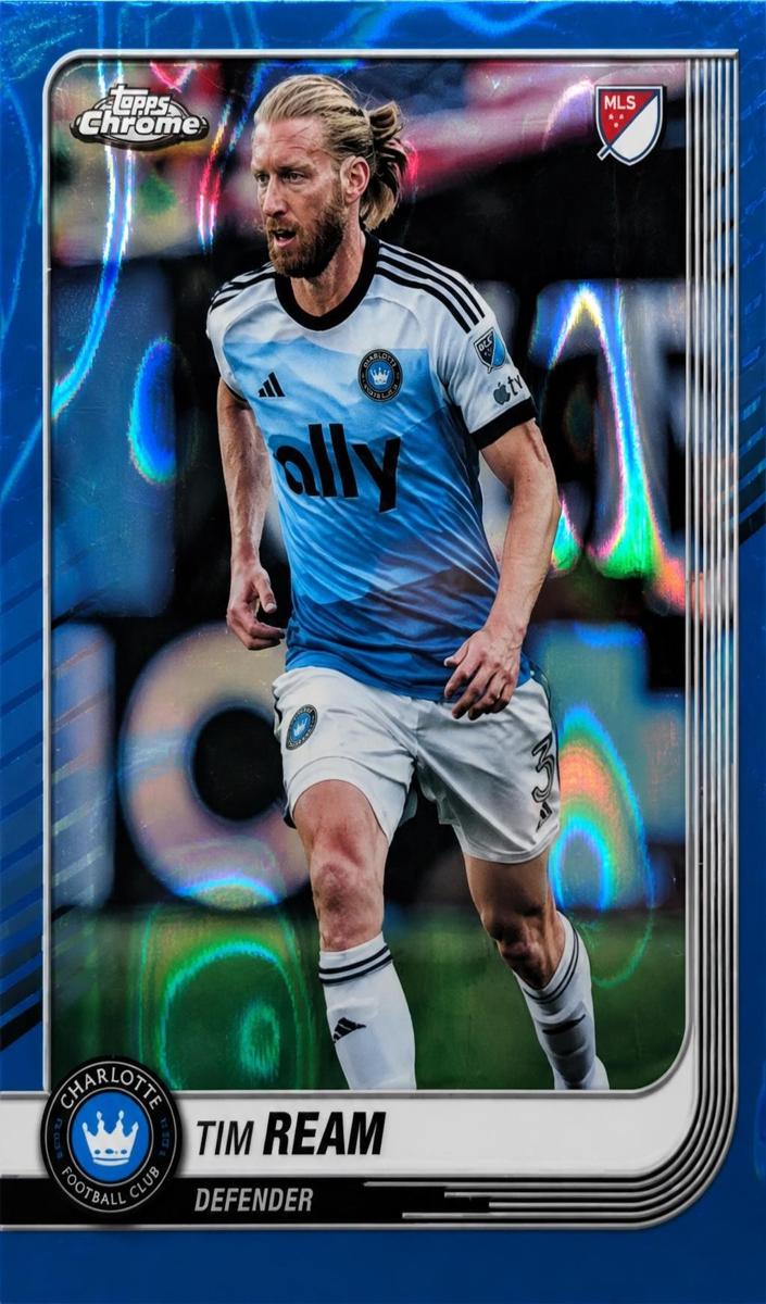 2025 Tim Ream [Blue Lava Refractor] #59