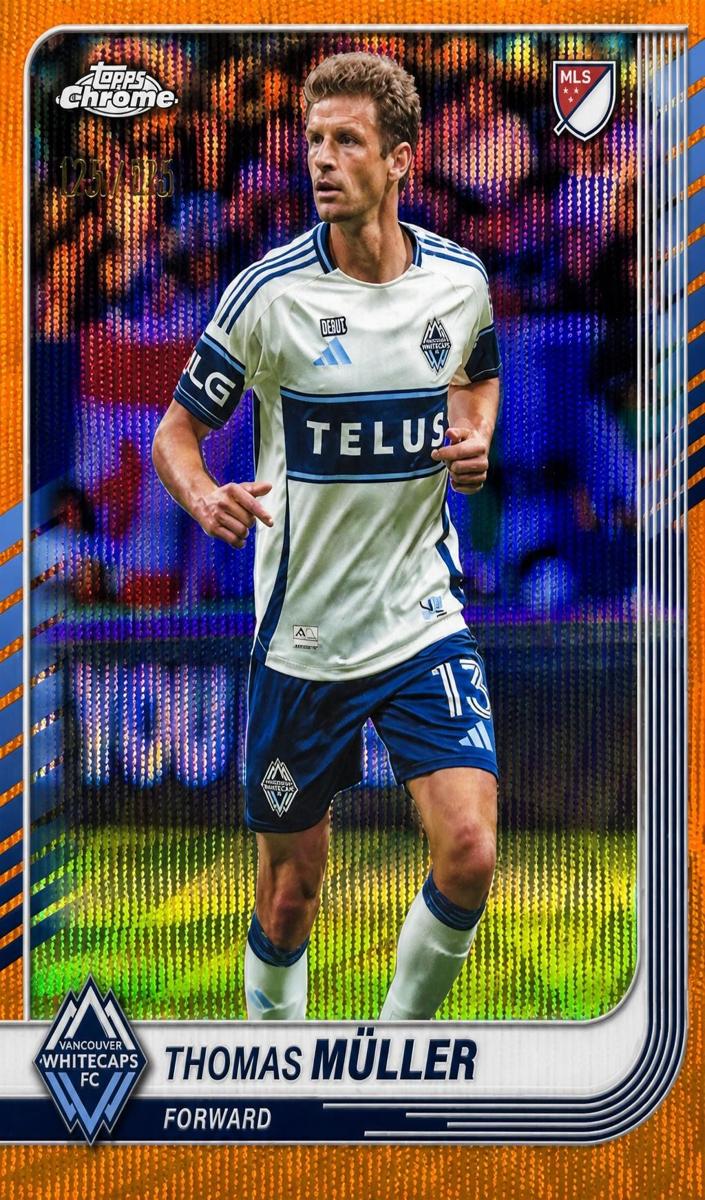 2025 Thomas Muller [Orange Wave Refractor] #97