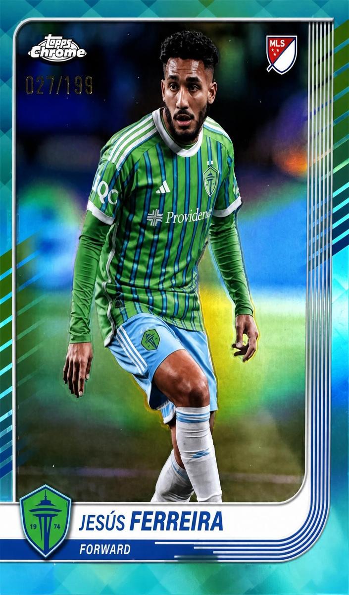 2025 Jesus Ferreira [Aqua Refractor] #79