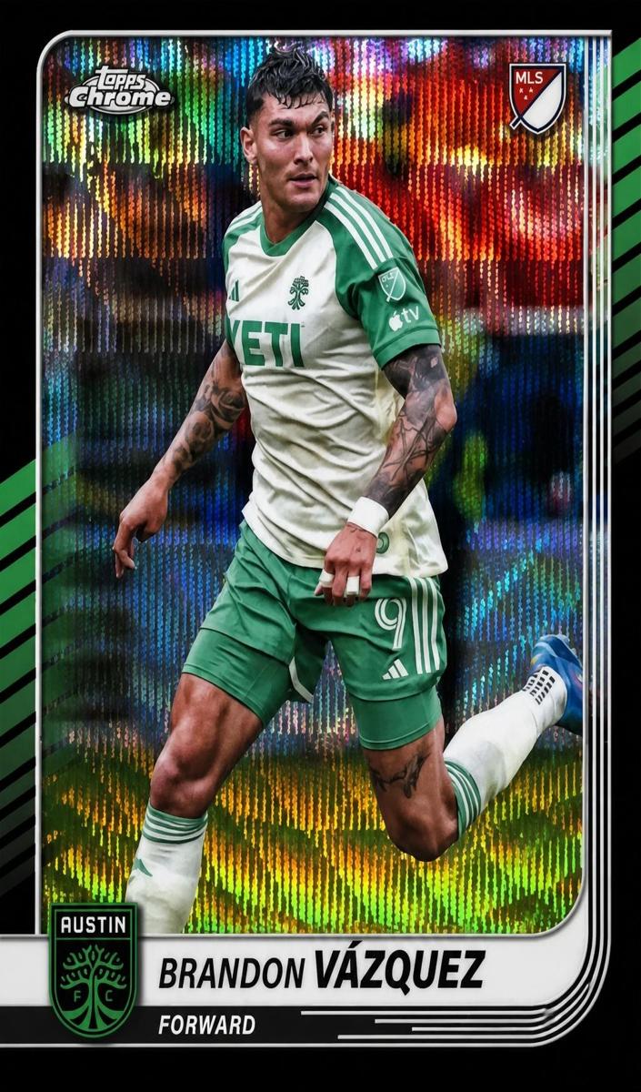 2025 Brandon Vazquez [Black Wave Refractor] #42