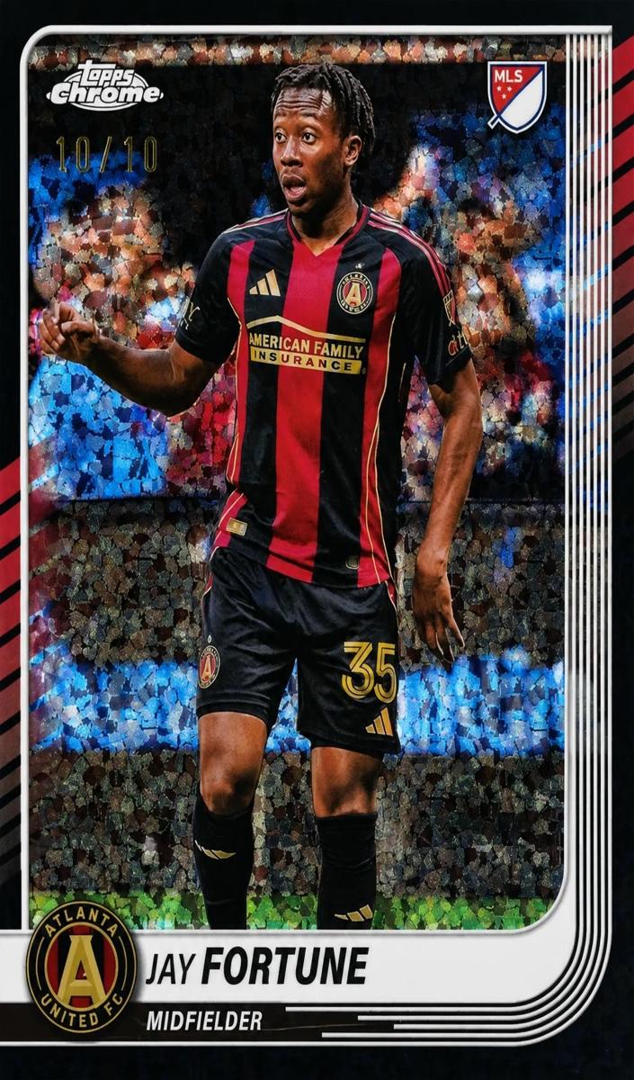 2025 Jay Fortune [Black Mini-Diamonds Refractor] #40