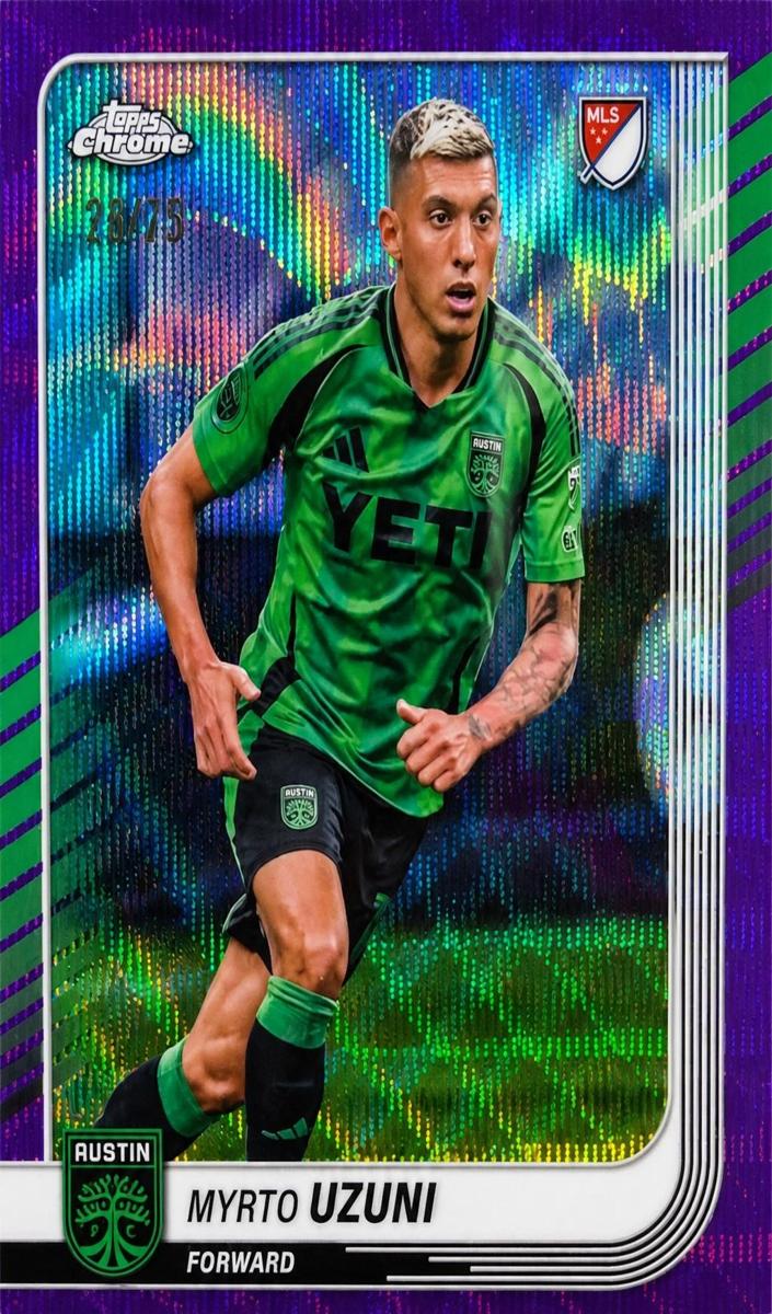 2025 Myrto Uzuni [Purple Wave Refractor] #174