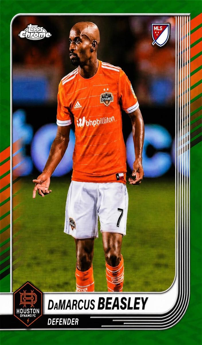 2025 DaMarcus Beasley [Green Refractor] #122