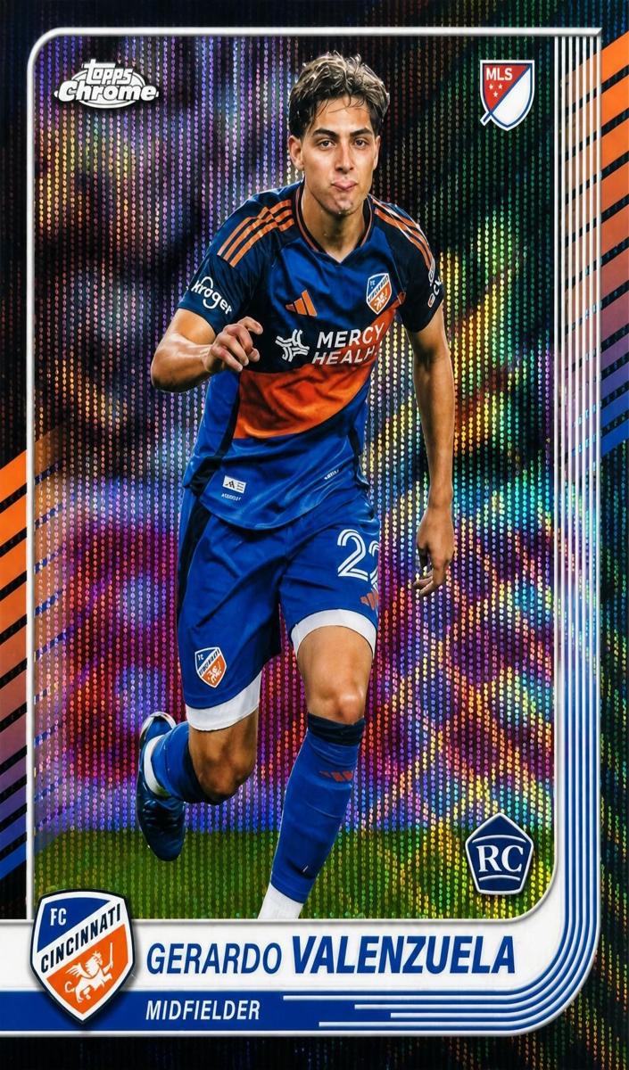 2025 Gerardo Valenzuela [Black Wave Refractor] #109
