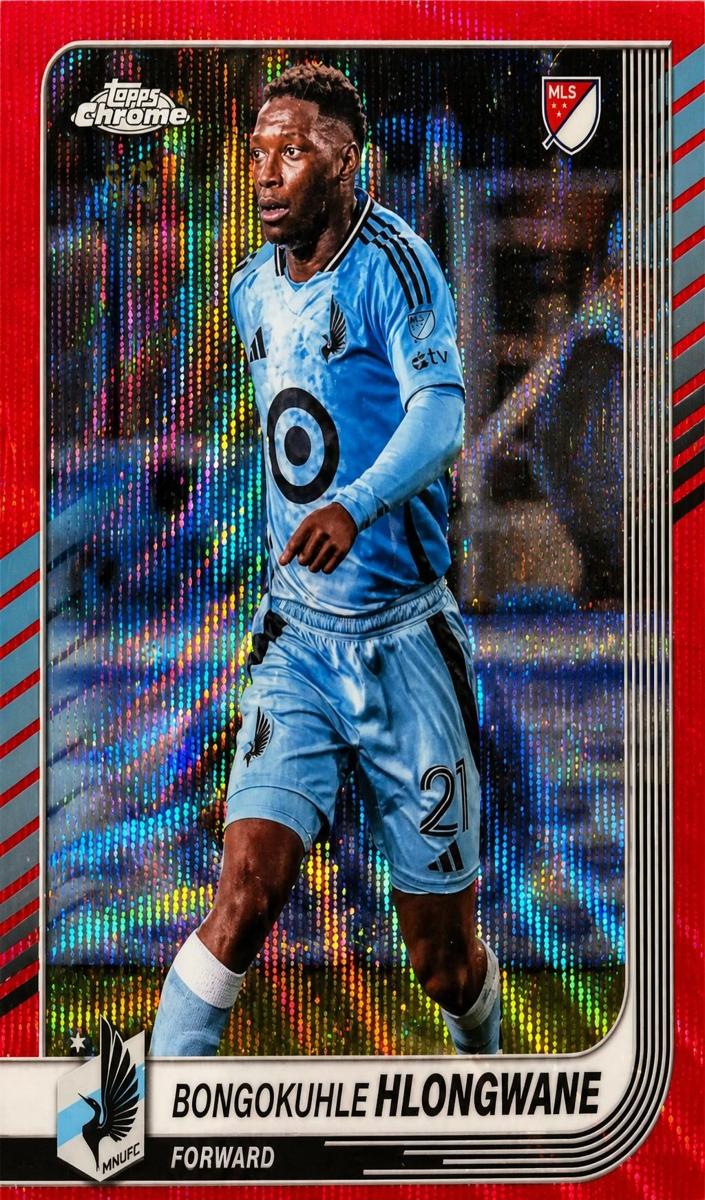 2025 Bongokuhle Hlongwane [Red Wave Refractor] #58