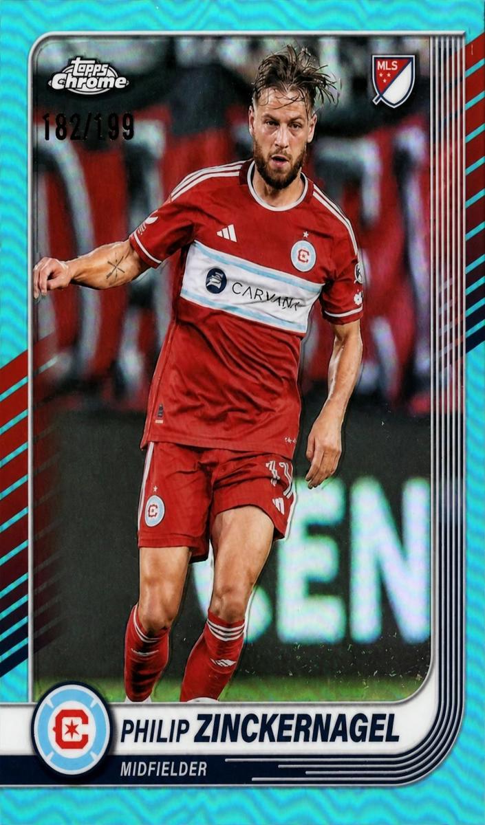 2025 Philip Zinckernagel [Aqua Refractor] #92