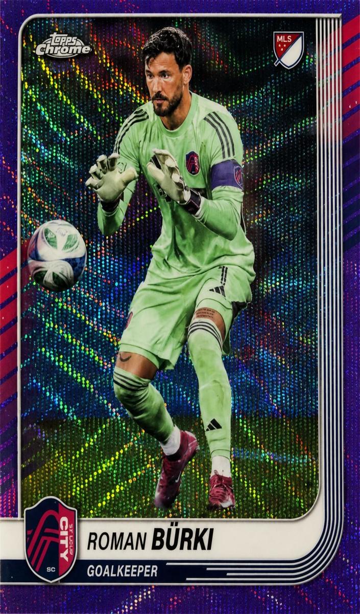 2025 Roman Burki [Purple Wave Refractor] #1