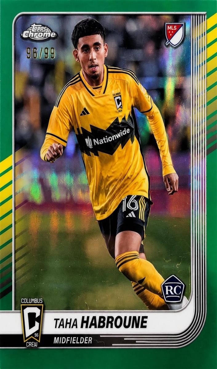 2025 Taha Habroune [Green Refractor] #104