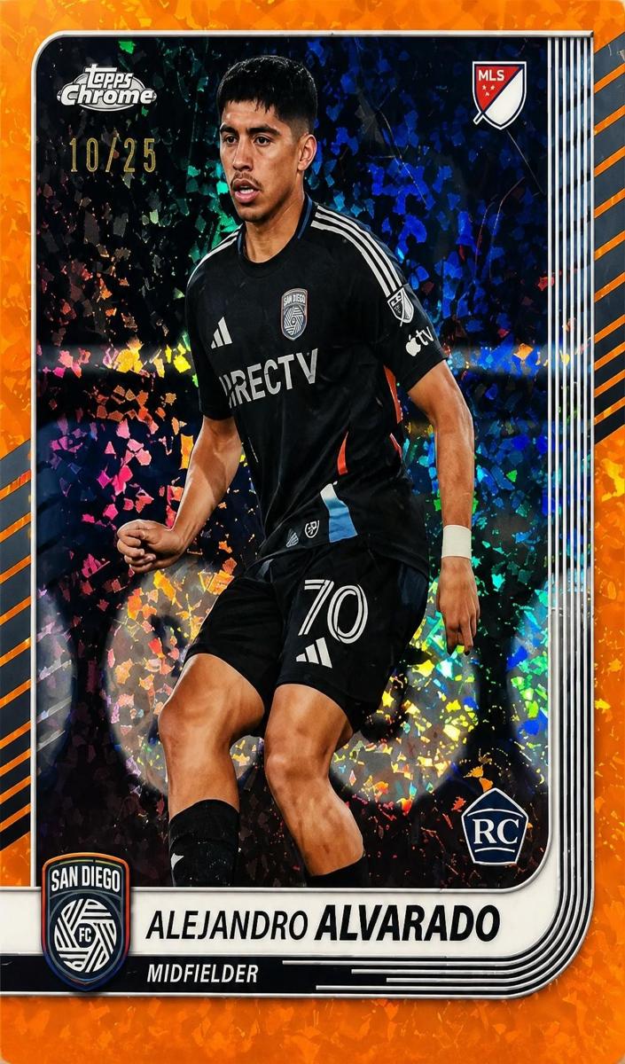 2025 Alejandro Alvarado [Orange Refractor] #27