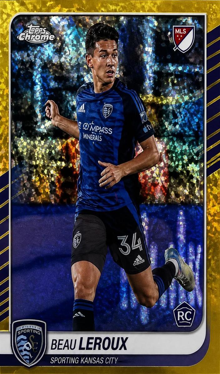 2025 Beau Leroux [Gold Mini-Diamonds Refractor] #120