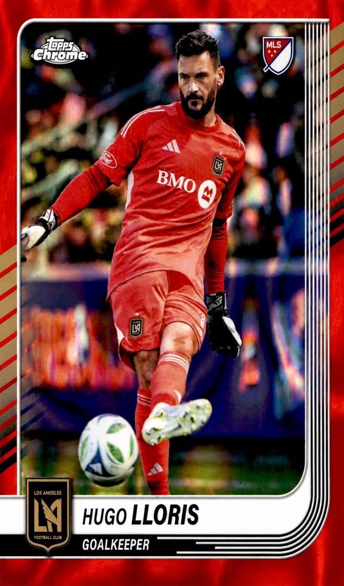 2025 Hugo Lloris [Red Lava Refractor] #50