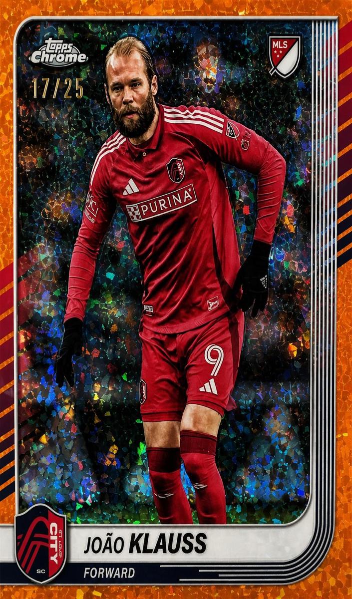 2025 Joao Klauss [Orange Refractor] #132