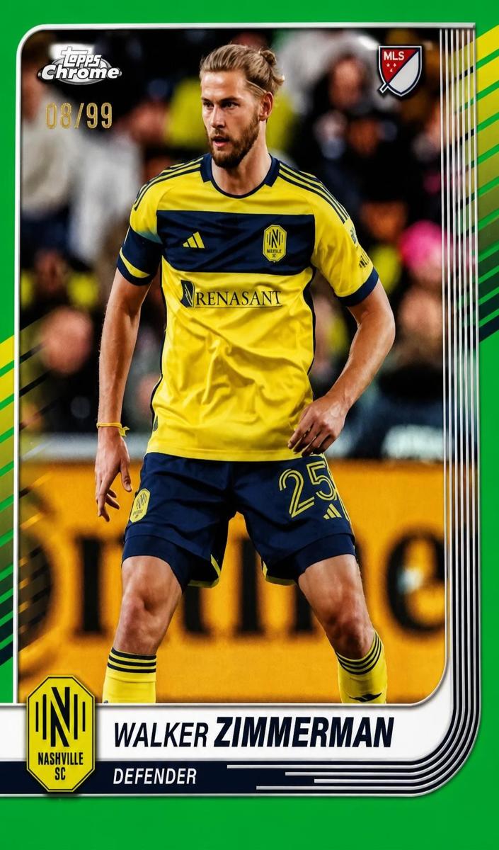2025 Walker Zimmerman [Green Refractor] #52
