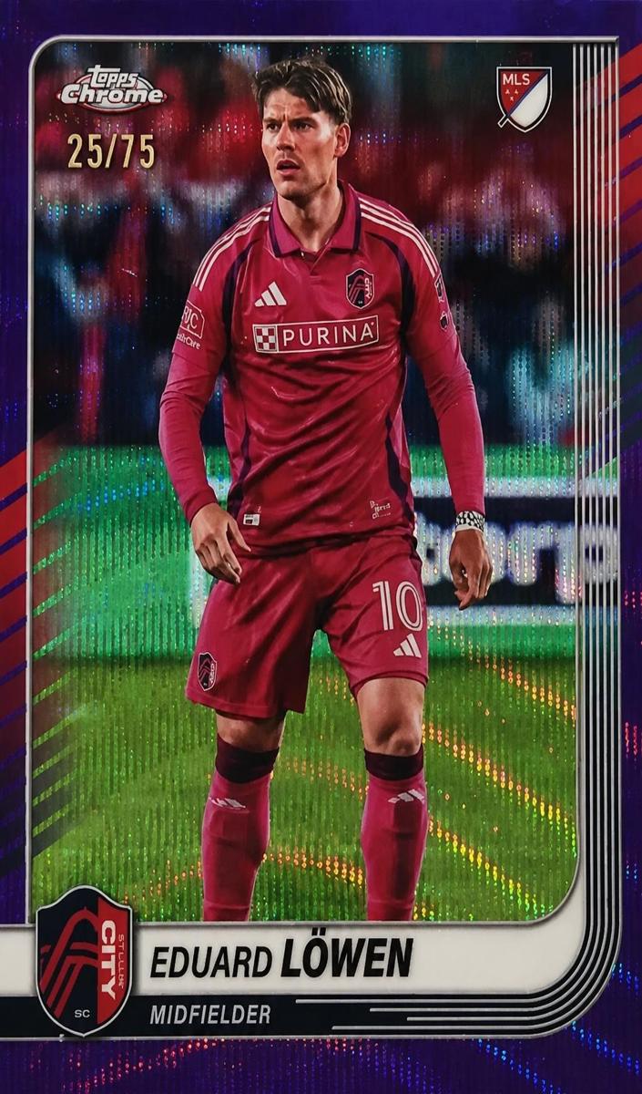 2025 Eduard Lowen [Purple Wave Refractor] #17