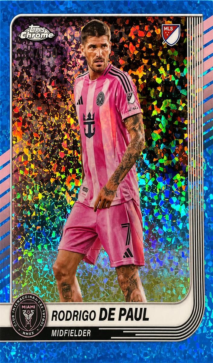 2025 Rodrigo De Paul [Blue Mini-Diamonds Refractor] #134