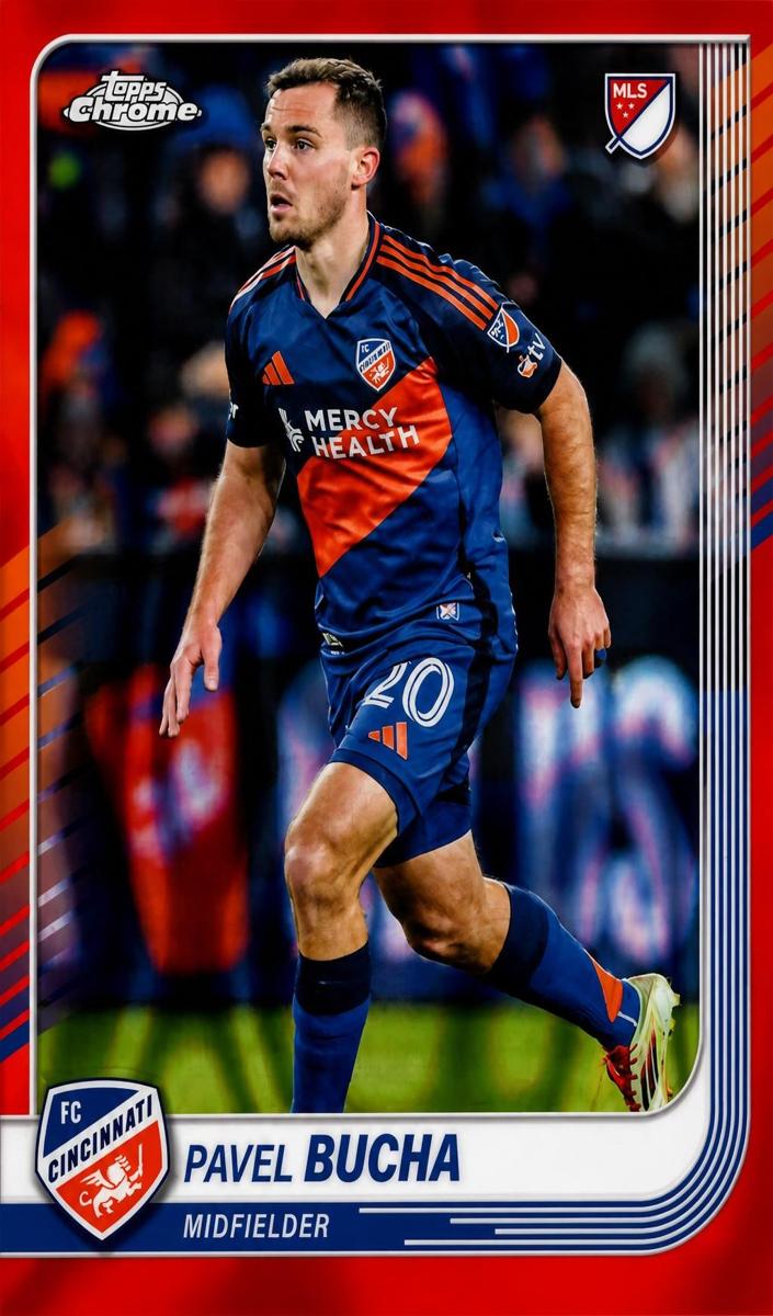 2025 Pavel Bucha [Red Lava Refractor] #21