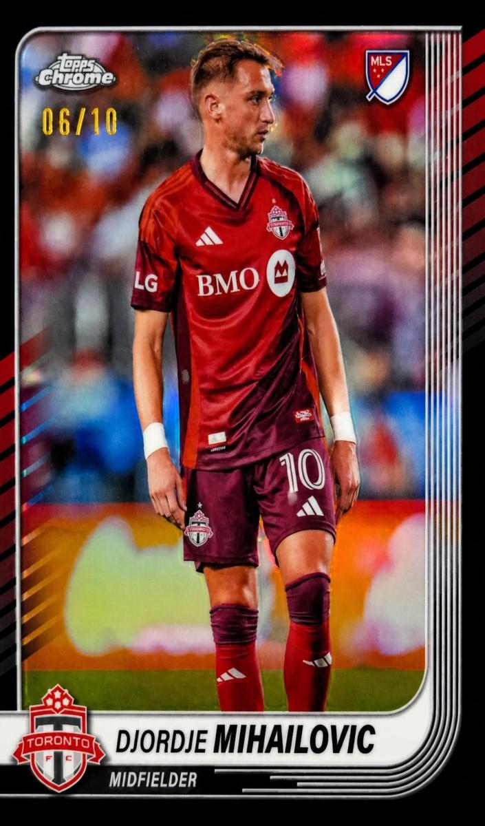 2025 Djordje Mihailovic [Black Refractor] #4