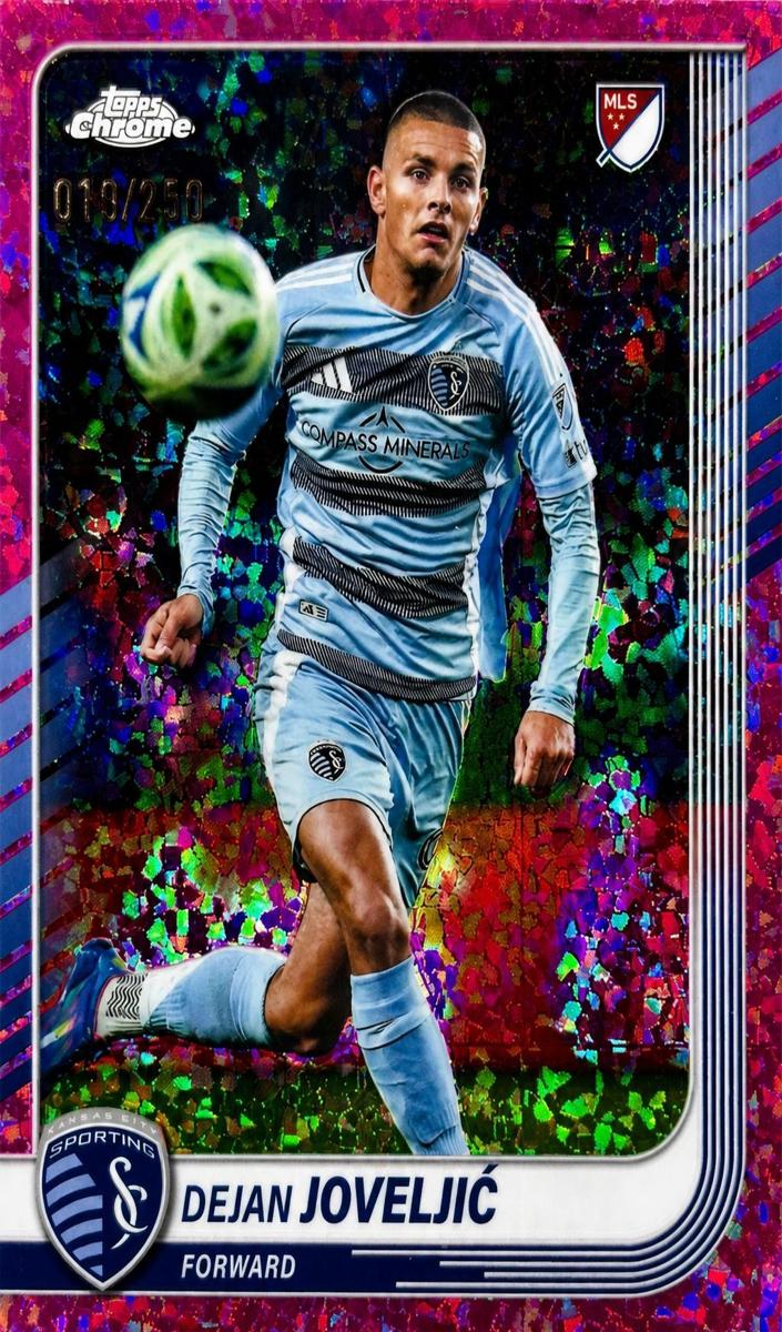 2025 Dejan Joveljic [Pink Mini-Diamonds Refractor] #95