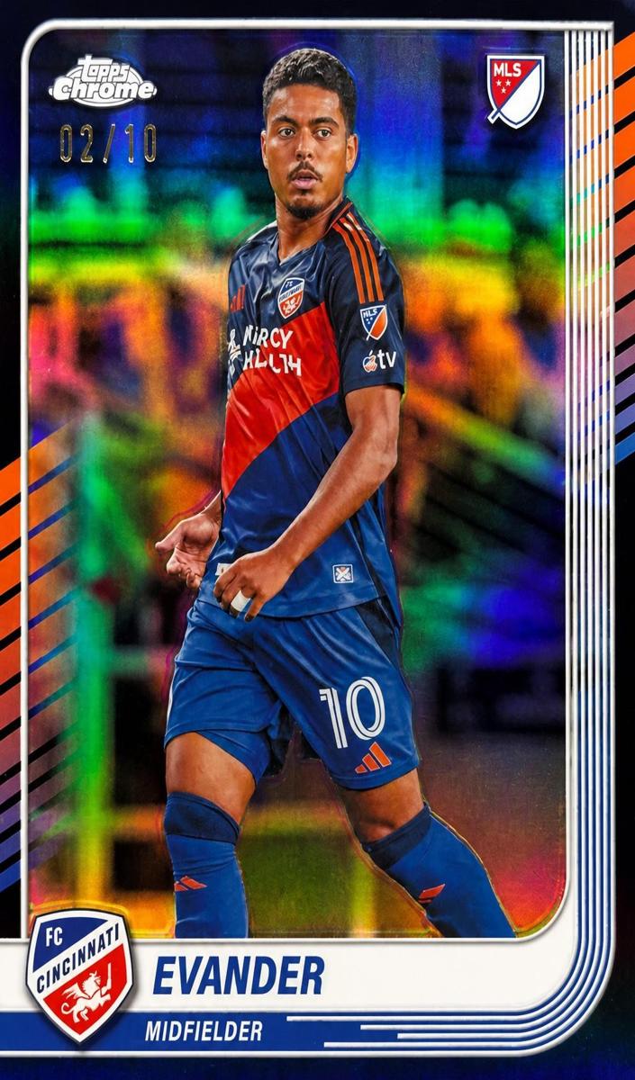 2025 Evander [Black Refractor] #119