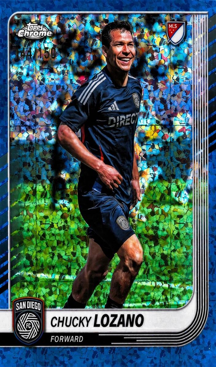 2025 Chucky Lozano [Blue Mini-Diamonds Refractor] #135