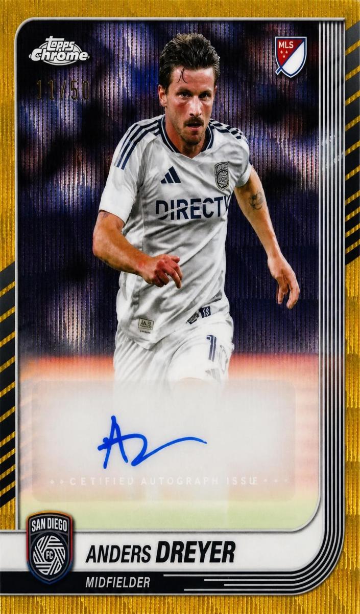 2025 Anders Dreyer [Gold Wave Refractor] #CA-AD