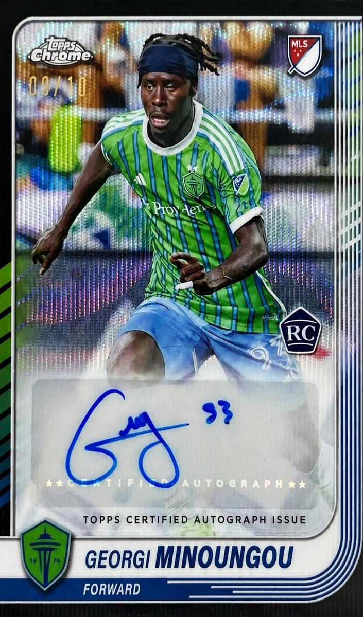 2025 Georgi Minoungou [Black Wave Refractor] #CA-GM