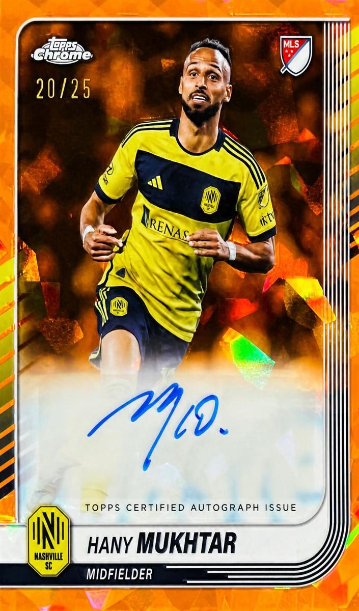 2025 Hany Mukhtar [Orange Refractor] #CA-HM