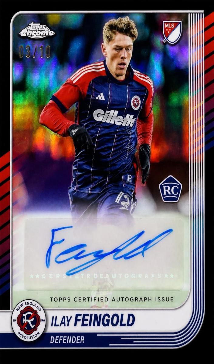 2025 Ilay Feingold [Black Refractor] #CA-IF