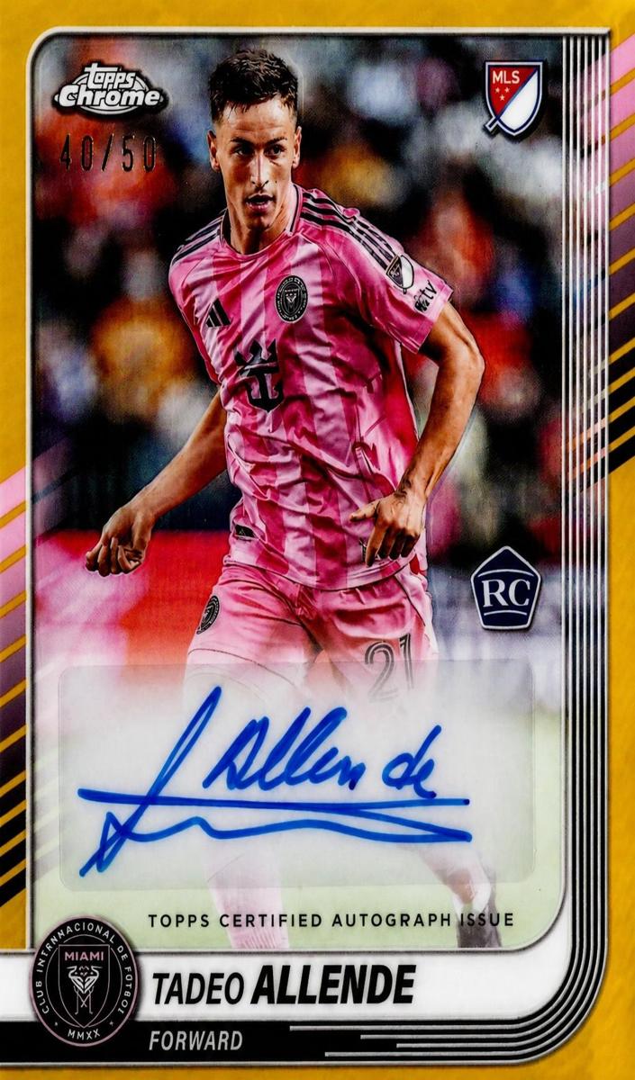 2025 Tadeo Allende [Gold Refractor] #CA-TA