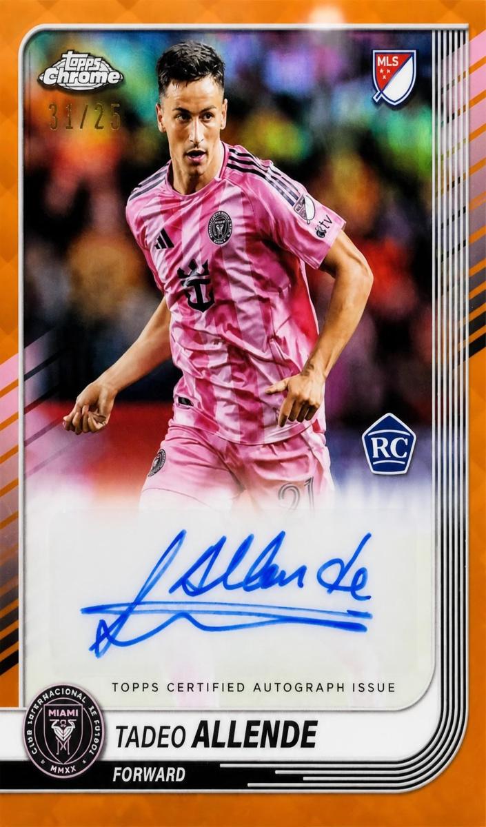 2025 Tadeo Allende [Orange Refractor] #CA-TA