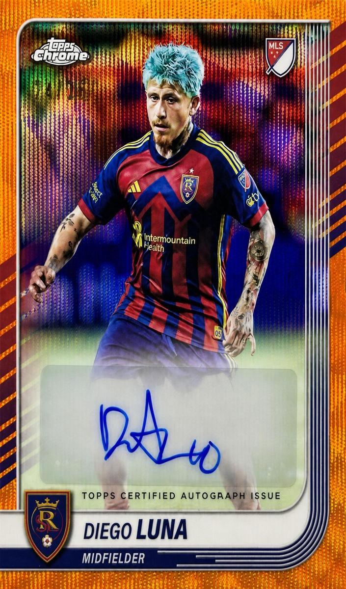 2025 Diego Luna [Orange Wave Refractor] #CA-DL