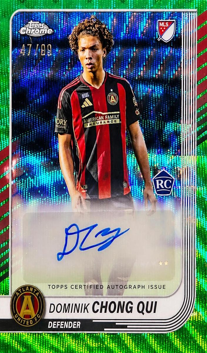 2025 Dominik Chong Qui [Green Wave Refractor] #CA-CQ